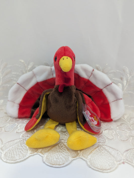 Ty Beanie Baby - Gobbles The Turkey (6in) - Vintage Beanies Canada