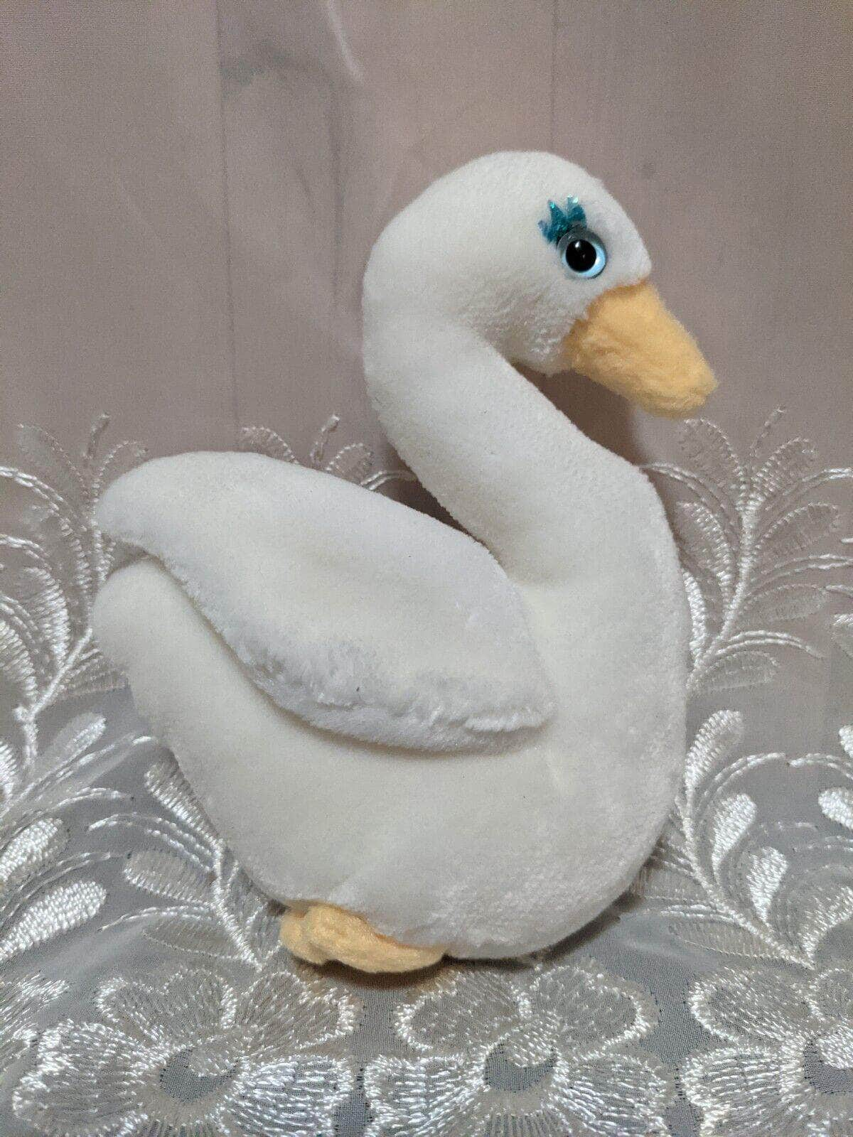 Ty Beanie Baby - Goddess The Swan (6in) - Vintage Beanies Canada