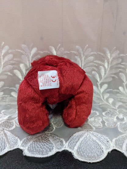 Ty Beanie Baby - Happy Birthday The Red Bear Holding A Present (5in) - Vintage Beanies Canada