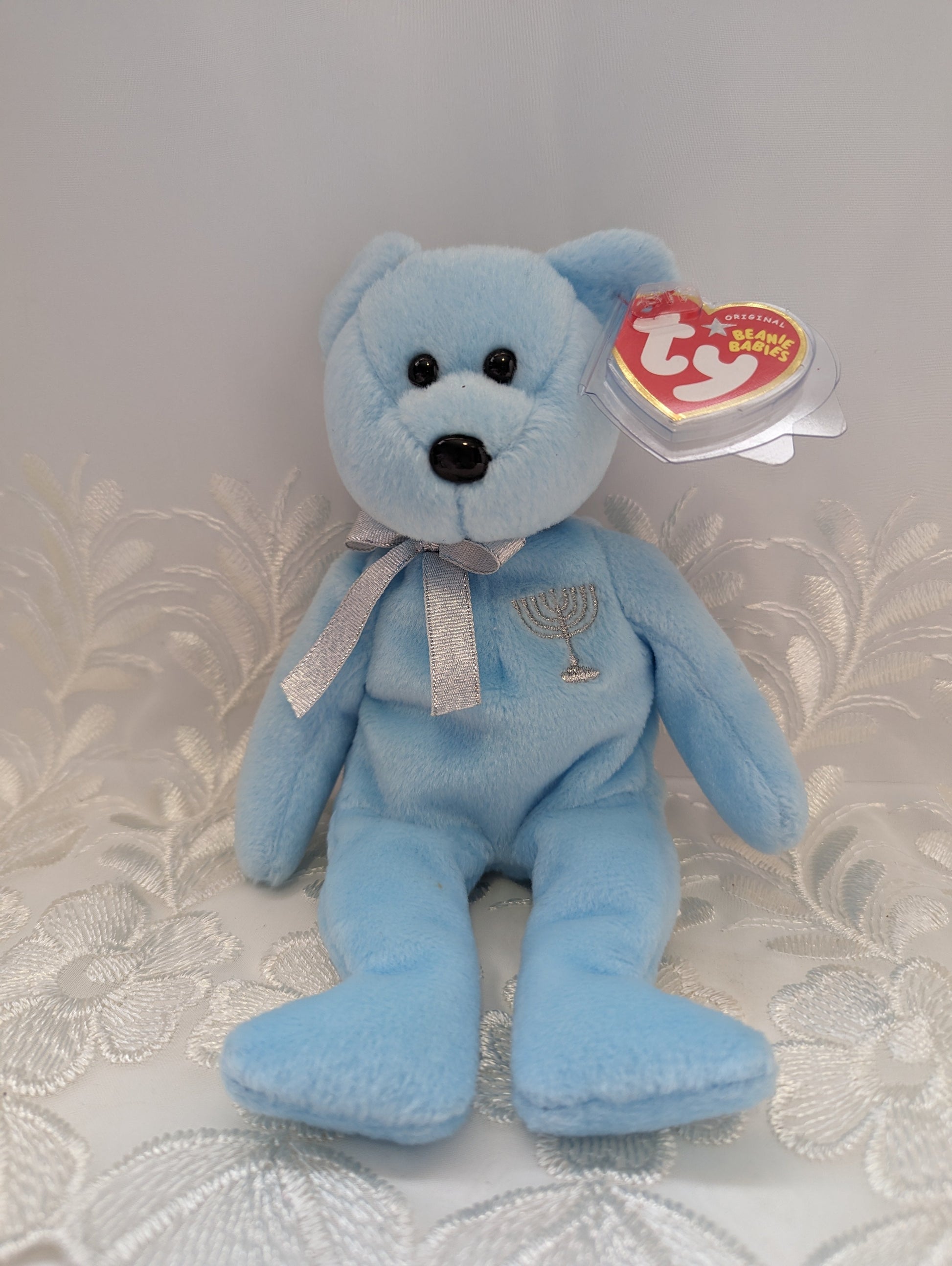 Ty Beanie Baby - Happy Hanukkah The Bear (8.5in) - Vintage Beanies Canada