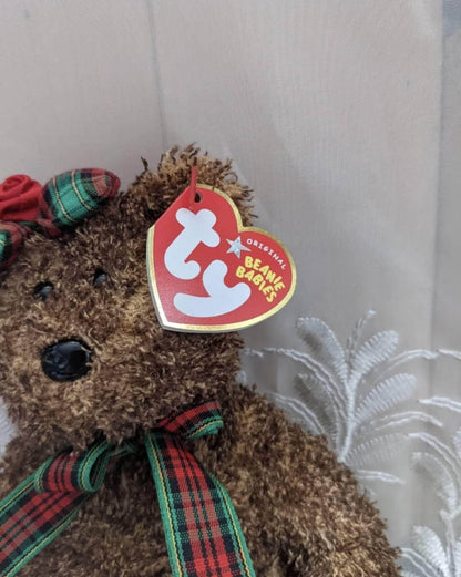 Ty Beanie Baby - Happy Holidays The Bear (9in) - Vintage Beanies Canada