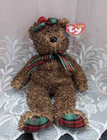 Ty Beanie Baby - Happy Holidays The Bear (9in) - Vintage Beanies Canada