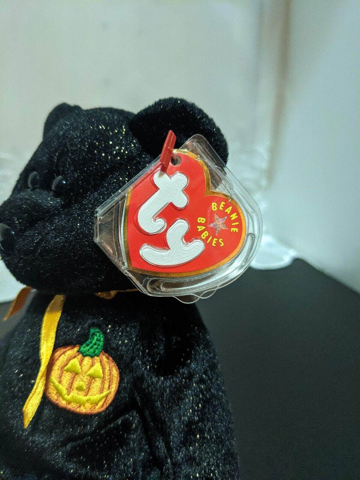 Ty Beanie Baby - Haunt The Halloween Bear (8.5in) - Vintage Beanies Canada