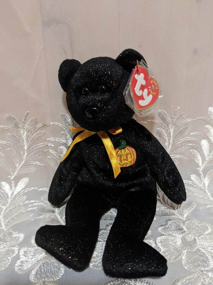 Ty Beanie Baby - Haunt The Halloween Bear (8.5in) - Vintage Beanies Canada