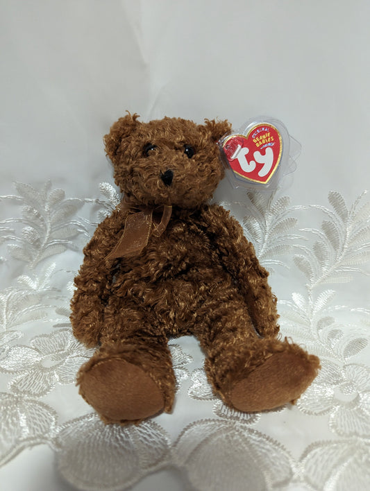 Ty Beanie Baby - Hawthorne The Brown Teddy Bear (8.5in) - Vintage Beanies Canada