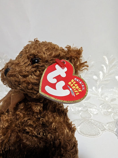 Ty Beanie Baby - Hawthorne The Brown Teddy Bear (8.5in) - Vintage Beanies Canada