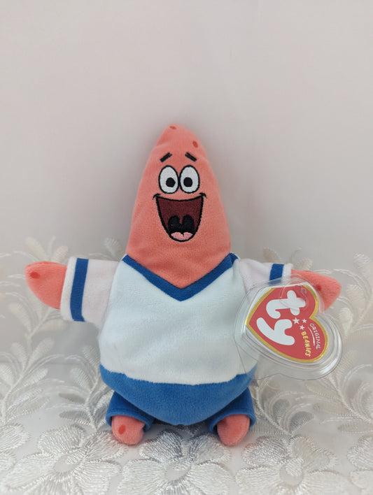 Ty Beanie Baby - He Shoots He Scores Patrick The Starfish From SpongeBob (7in) UK Exclusive - Vintage Beanies Canada