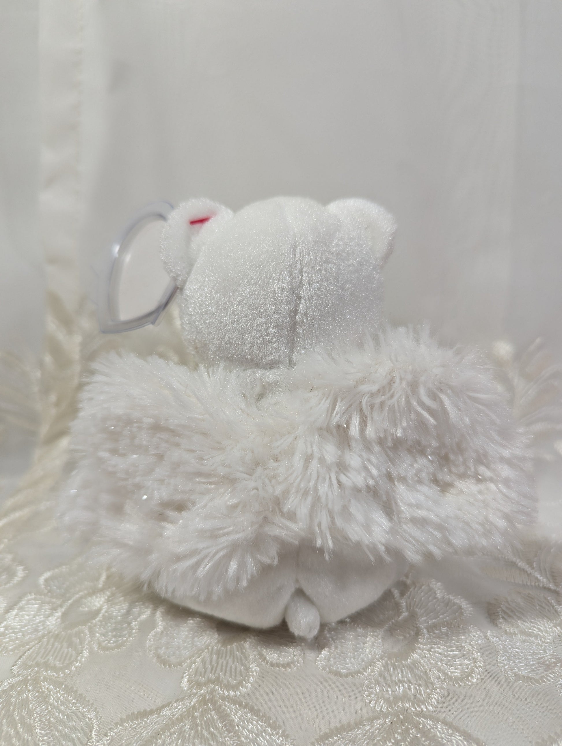 Ty Beanie Baby - Heavenly The Angel Bear (7in) Non - mint Tags - Vintage Beanies Canada