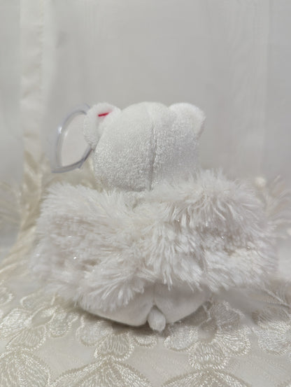 Ty Beanie Baby - Heavenly The Angel Bear (7in) Non - mint Tags - Vintage Beanies Canada