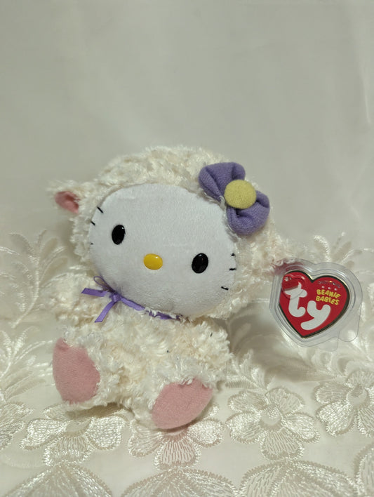 Ty Beanie Baby - Hello Kitty Dressed As Lamb (6in) - Vintage Beanies Canada