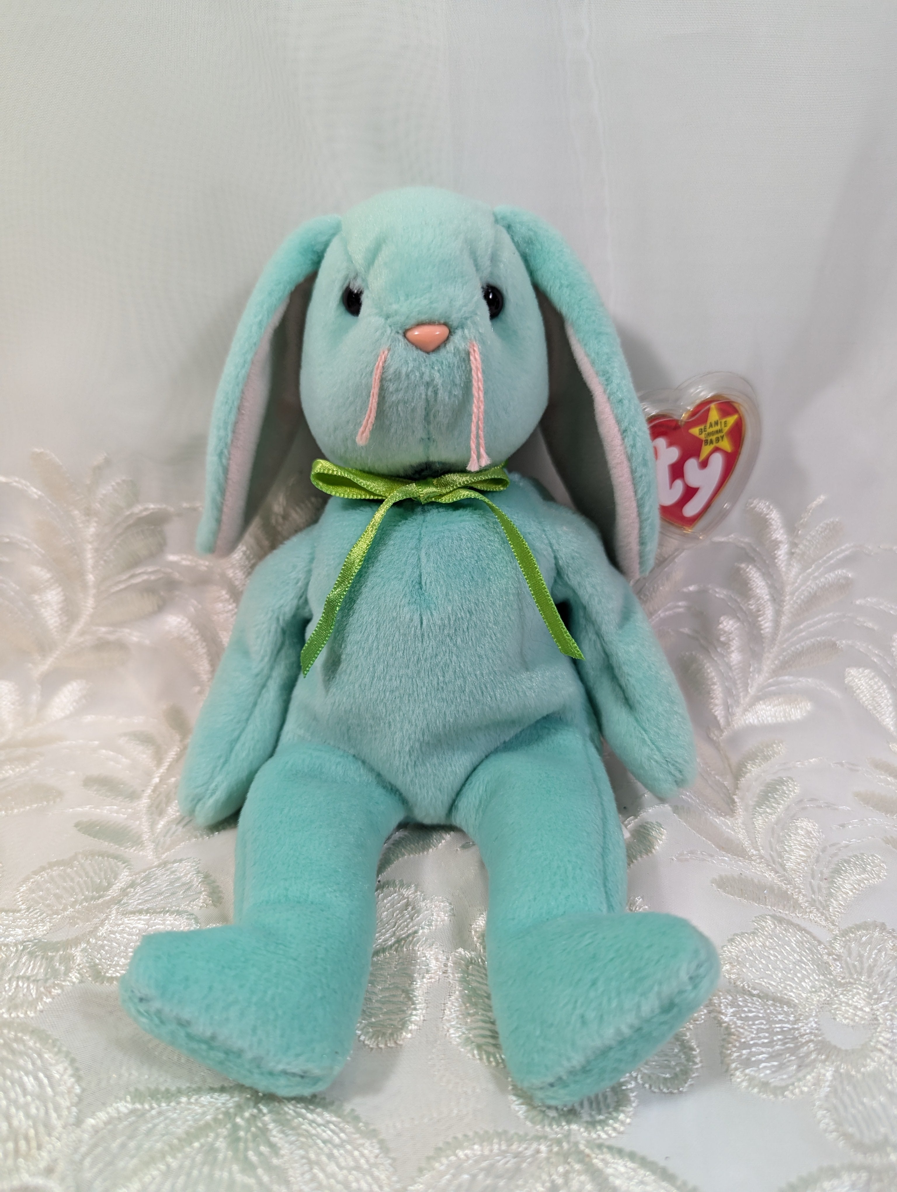 Rabbit beanie baby best sale