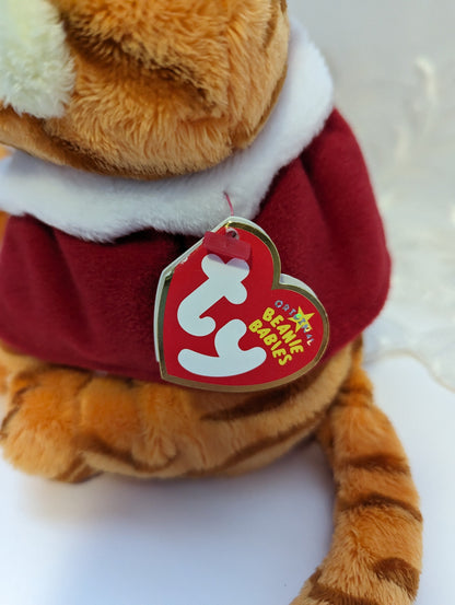 Ty Beanie Baby - His Majesty The Royal Garfield (8in) - Vintage Beanies Canada
