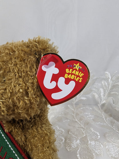 Ty Beanie Baby - Ho Ho Ho The Bear (5in) Greetings Collection - Vintage Beanies Canada