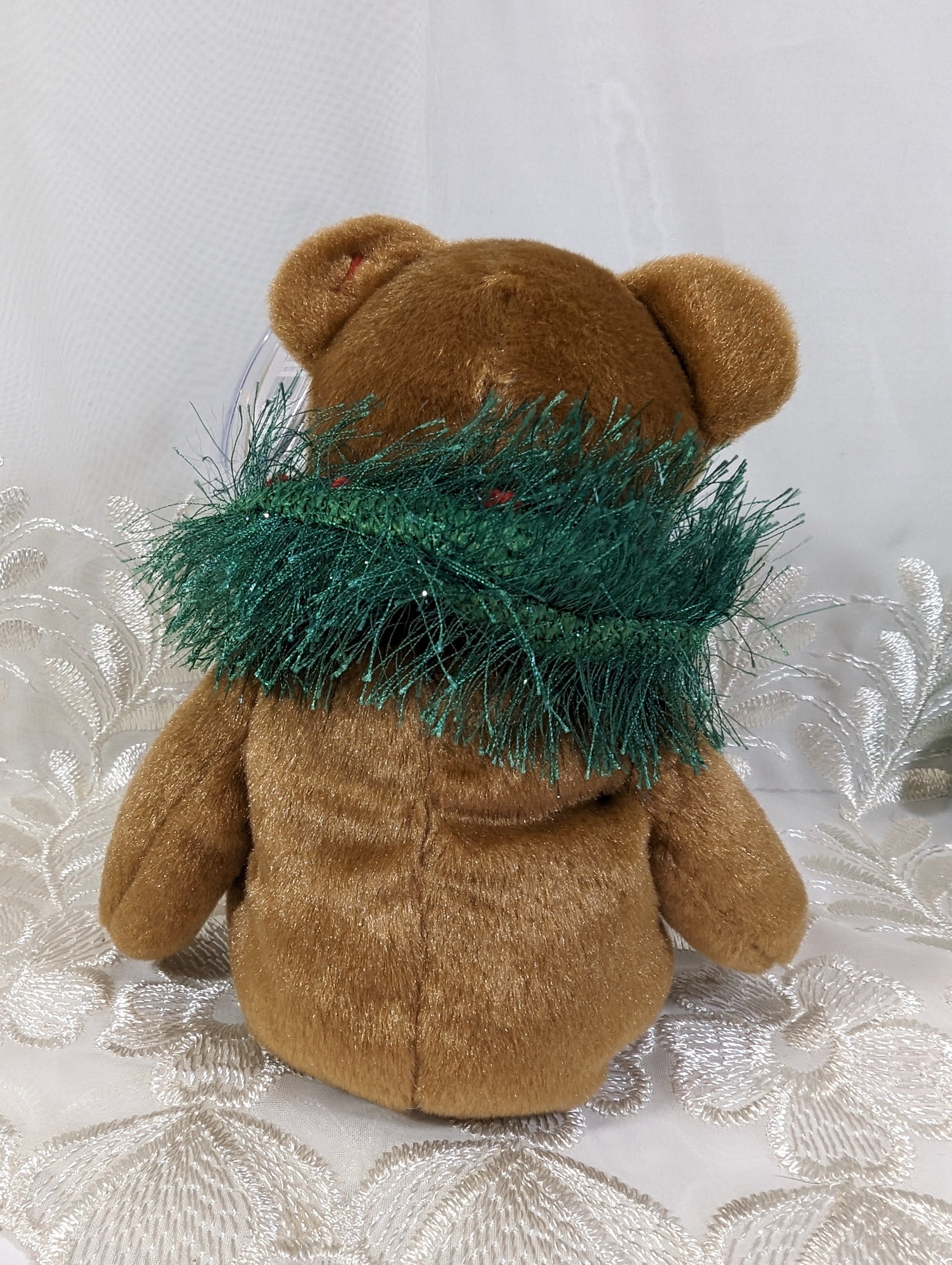 Ty Beanie Baby - Hollydays The Bear (8.5 in) - Vintage Beanies Canada