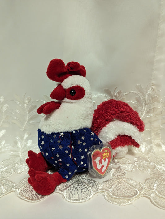 Ty Beanie Baby - Homeland The Rooster (8in) - Vintage Beanies Canada