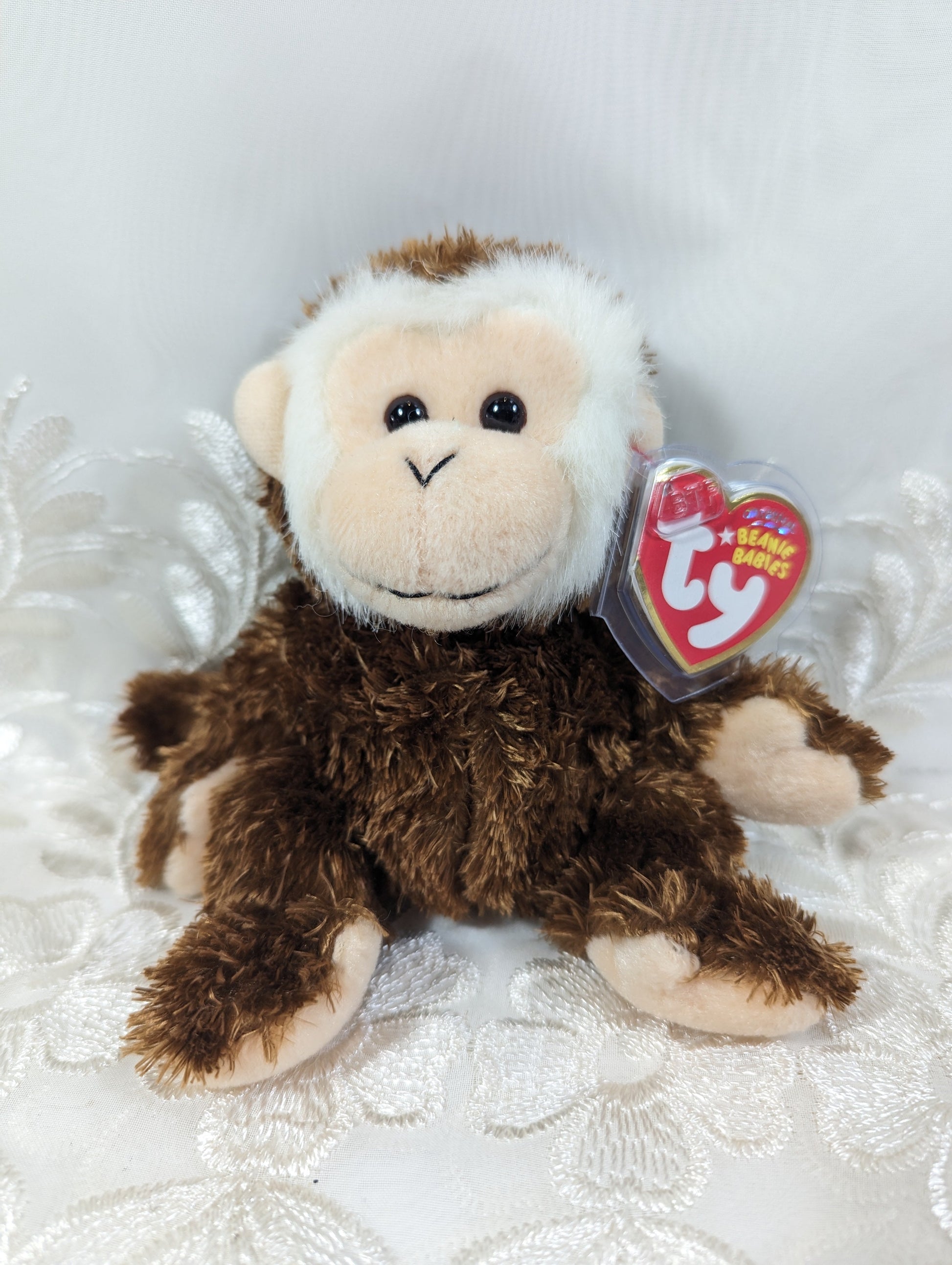 Ty Beanie Baby - Hoodwink The Monkey (6in) - Vintage Beanies Canada