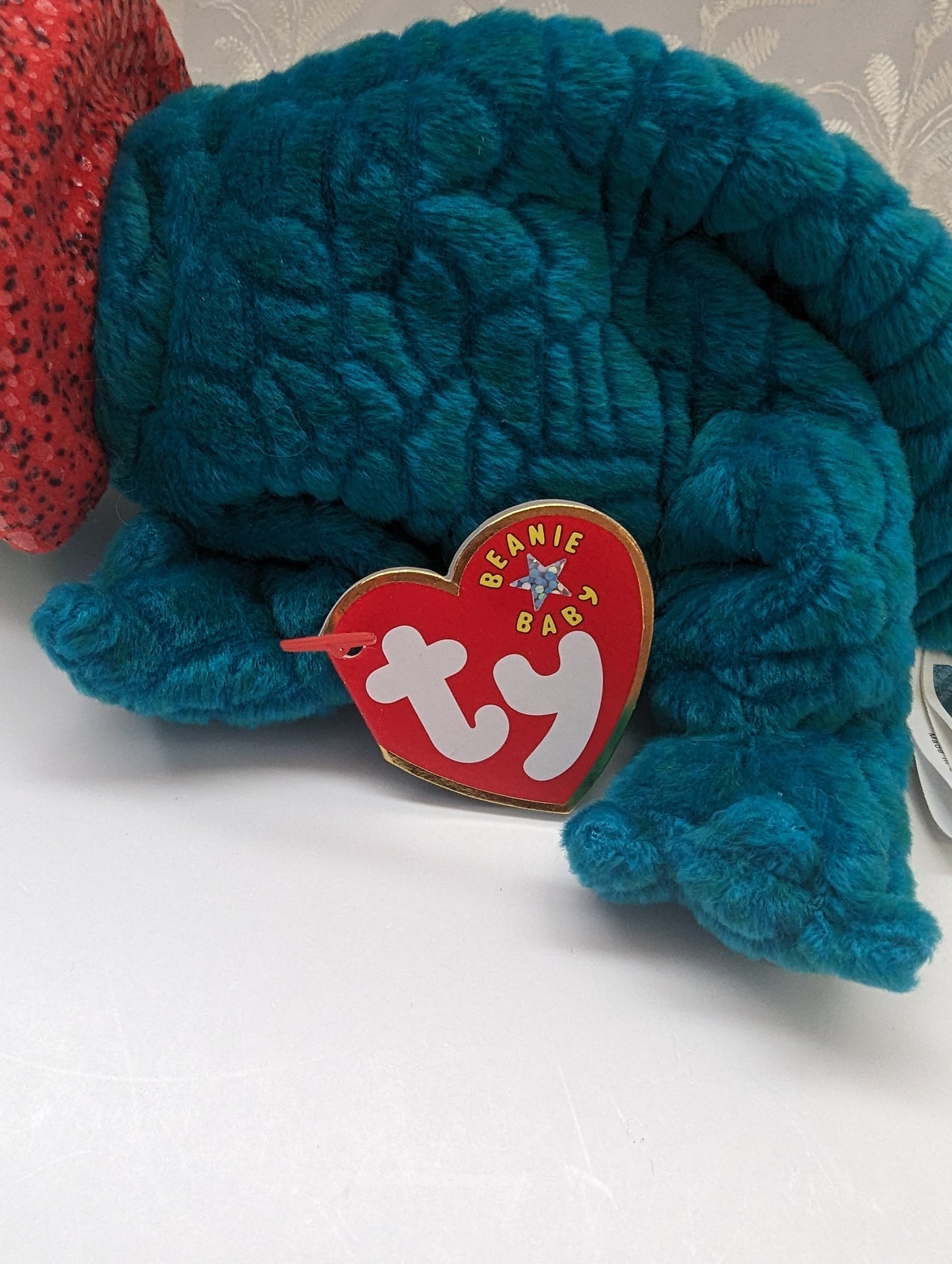 Ty Beanie Baby - Hornsley The Triceratops Dinosaur (8.5in) - Vintage Beanies Canada