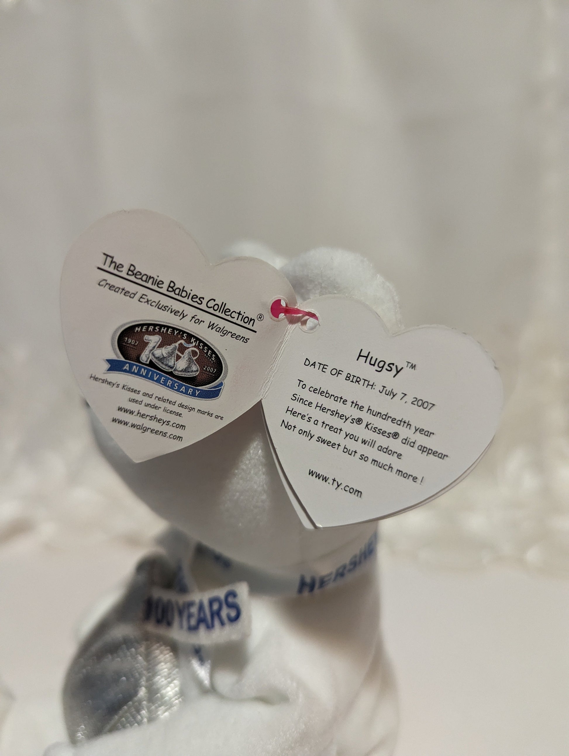 Ty Beanie Baby - Hugsy the Hershey’s Kisses Bear - Walgreen’s Exclusive (8.5 in) - Vintage Beanies Canada