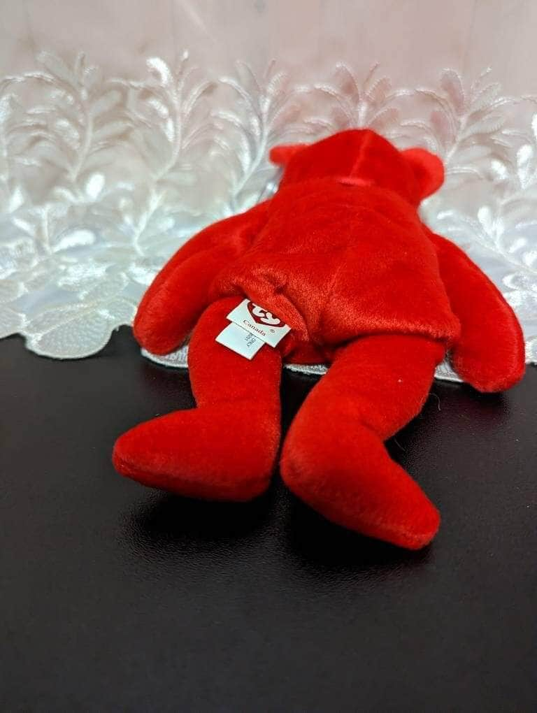 Ty Beanie Baby - I love Canada The Red Bear (8.5in) - Vintage Beanies Canada