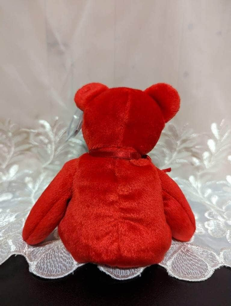 Ty Beanie Baby - I love Canada The Red Bear (8.5in) - Vintage Beanies Canada