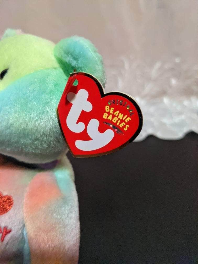 Ty Beanie Baby - I love Denver The Bear (8.5) - Vintage Beanies Canada