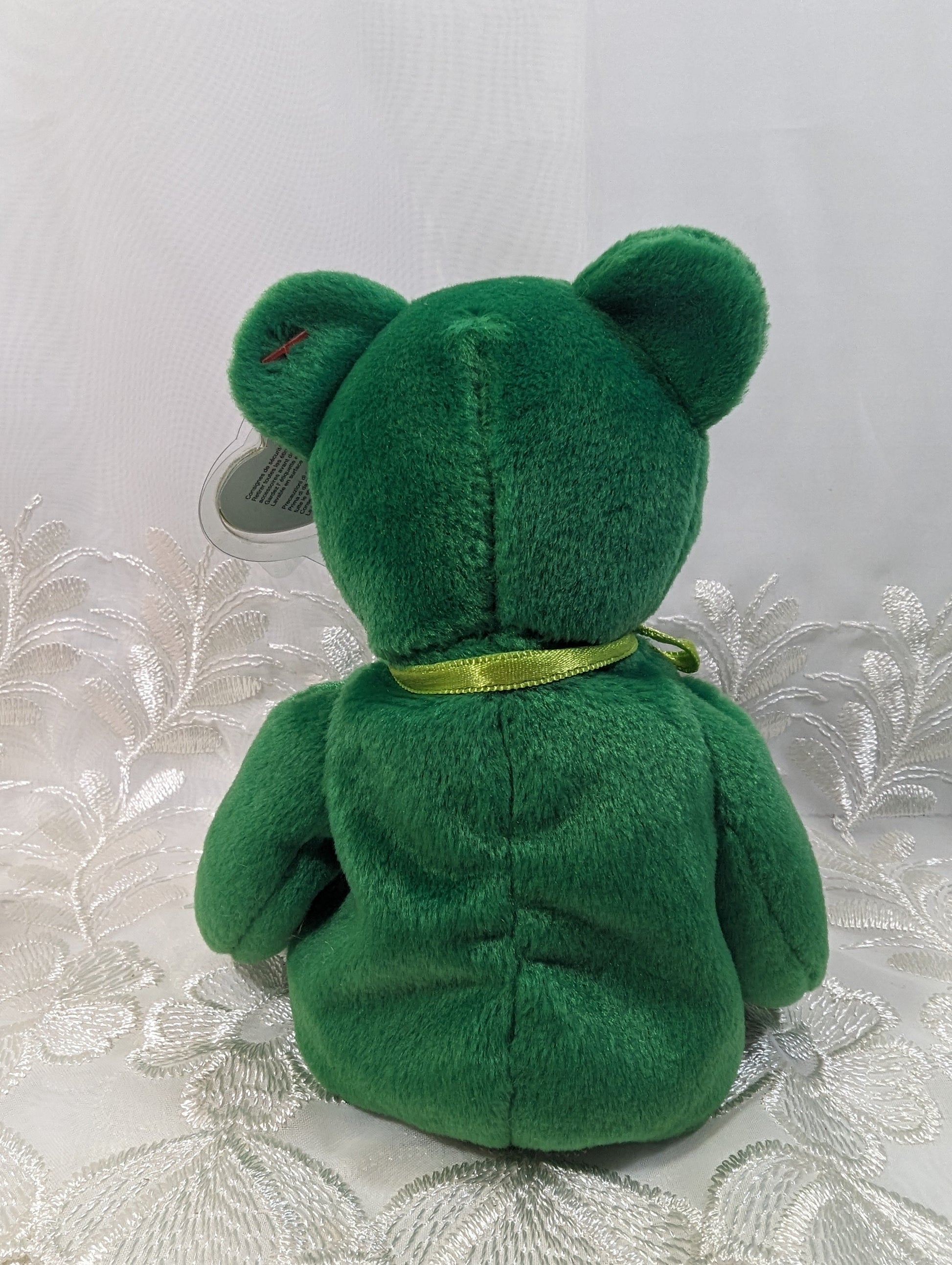 Ty Beanie Baby - I love Ireland the Bear (8.5 in) - Vintage Beanies Canada