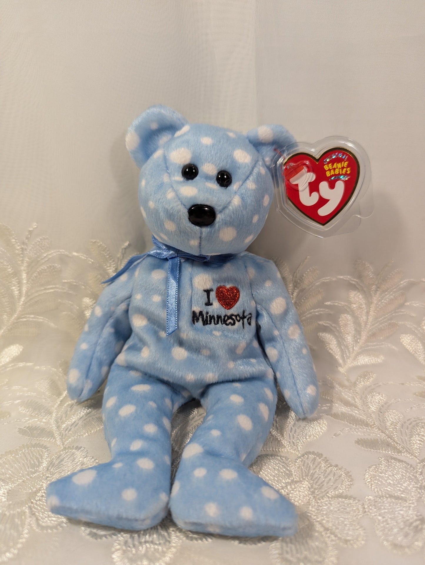 Ty Beanie Baby - I love Minnesota the Bear (8.5in) - Vintage Beanies Canada