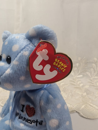 Ty Beanie Baby - I love Minnesota the Bear (8.5in) - Vintage Beanies Canada