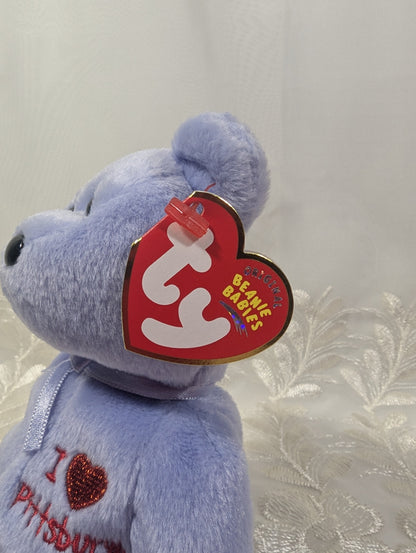 Ty Beanie Baby - I Love Pittsburgh The Bear (8.5 in) - Vintage Beanies Canada