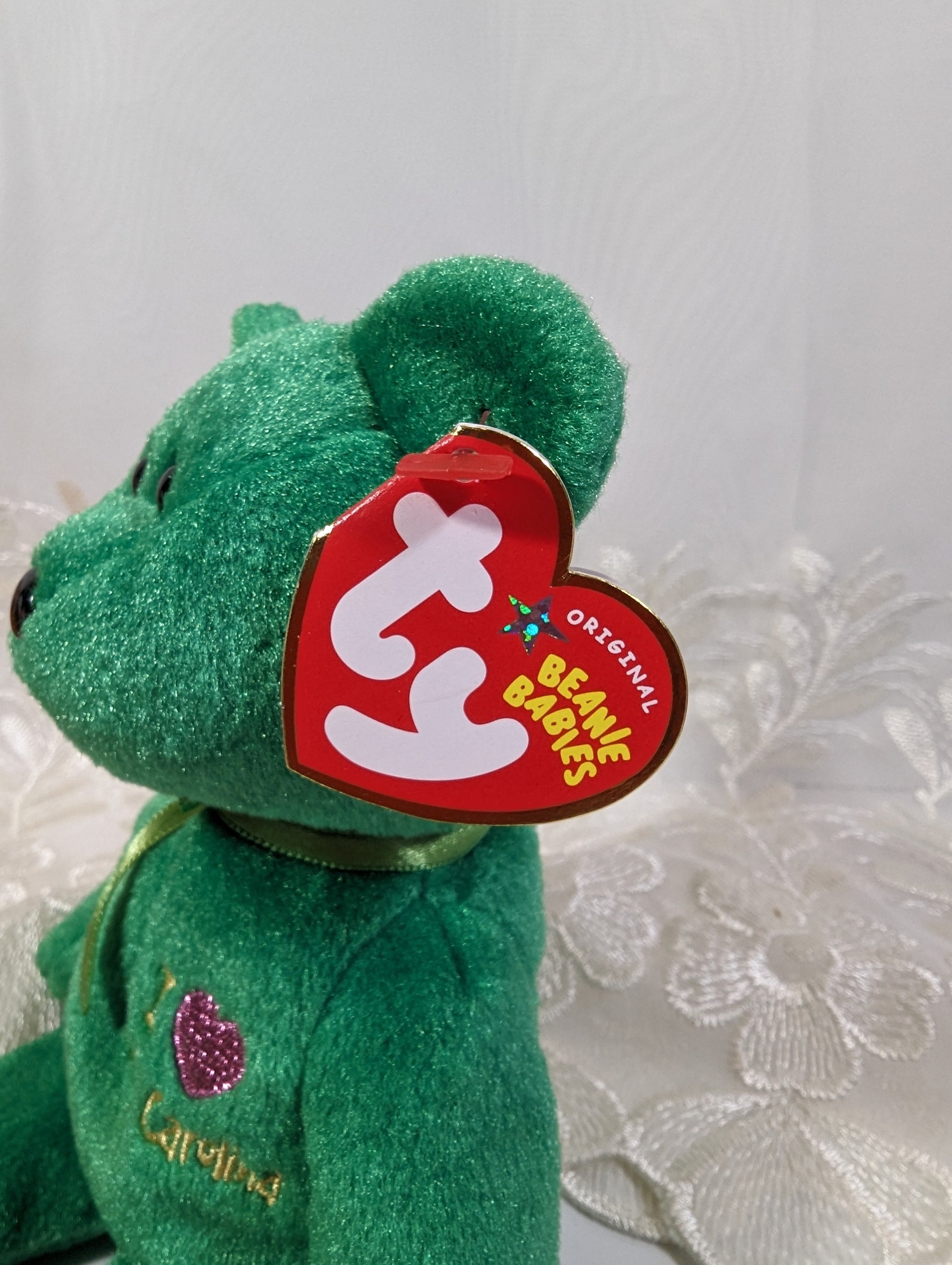 Ty Beanie Baby - I love South Carolina the bear (8.5in) - Vintage Beanies Canada