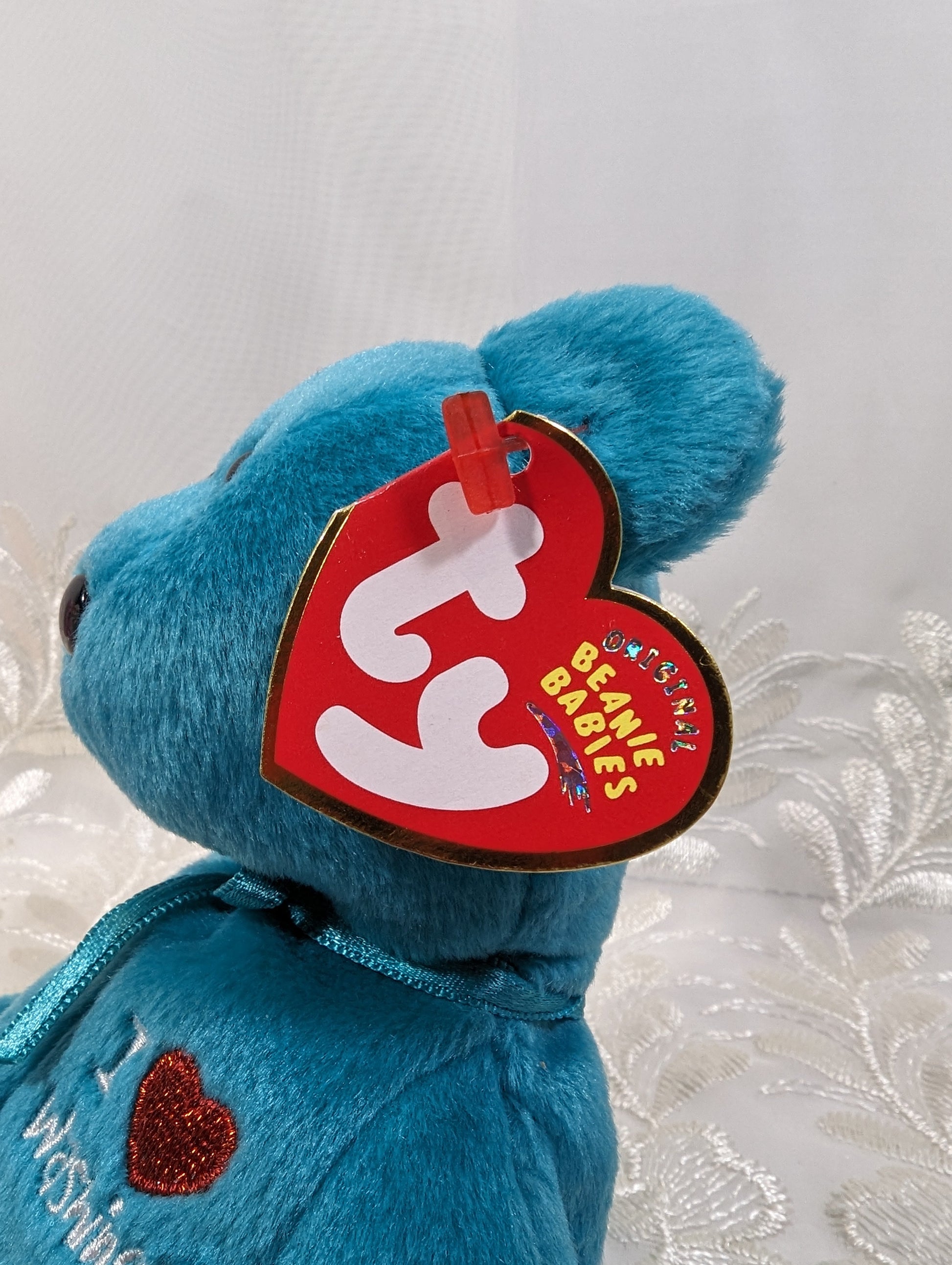 Ty Beanie Baby - I love Washington the Bear (8.5in) Washington State Exclusive - Vintage Beanies Canada