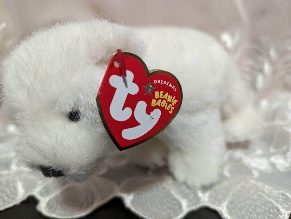 Ty Beanie Baby - Ice Pack The Polar Bear - Near Mint - Vintage Beanies Canada