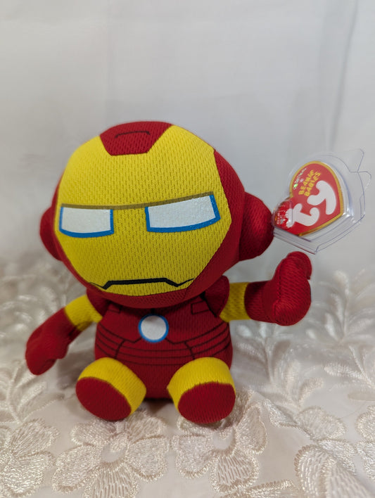 Ty Beanie Baby - Iron Man From Marvel (6in) - Vintage Beanies Canada