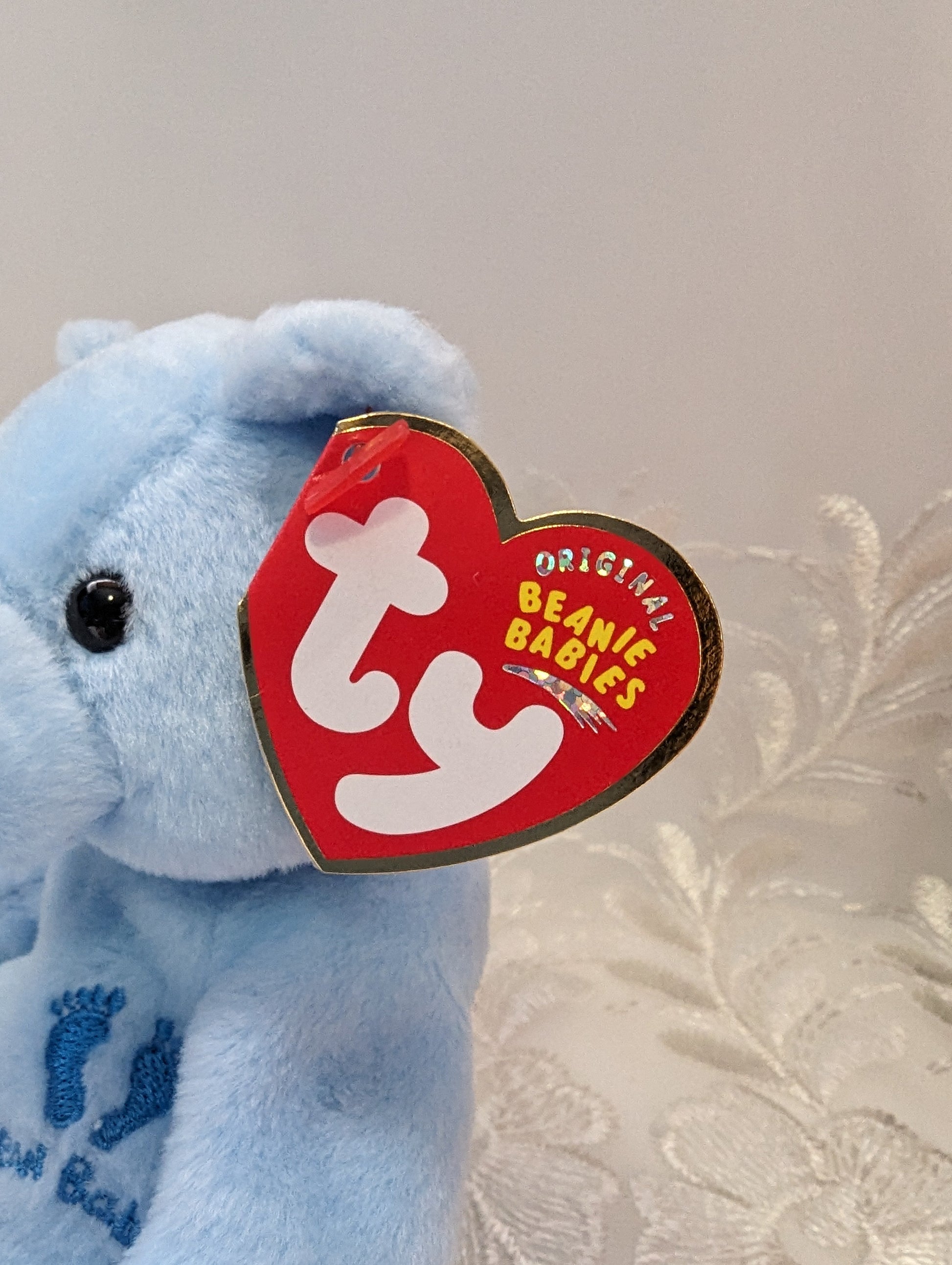 Ty Beanie Baby - It's A Boy The Bear (6in) - Vintage Beanies Canada