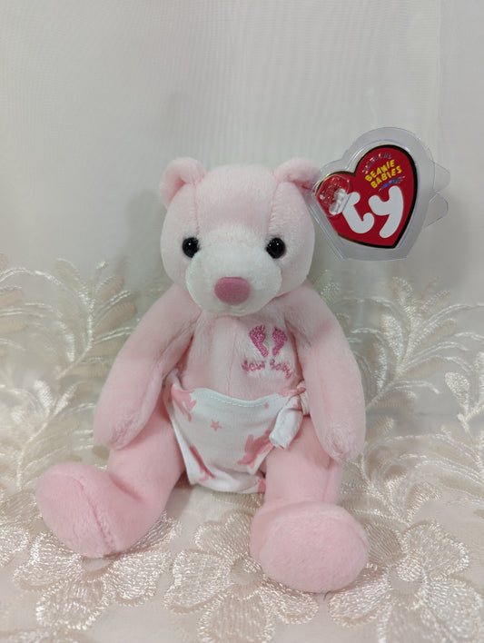 Ty Beanie Baby - It's A Girl the Bear (7in) - Vintage Beanies Canada