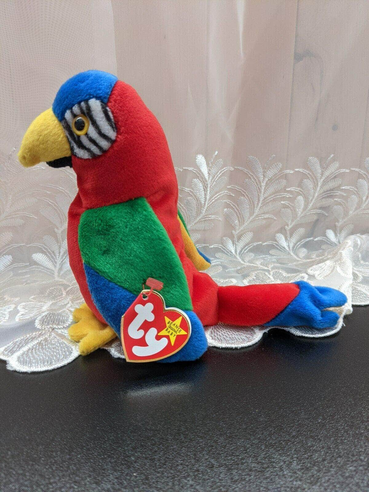 Ty Beanie Babies cheapest Jabber The Parrot