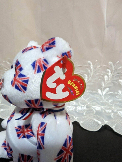 Ty Beanie Baby - Jack The Bear - UK Exclusive (8.5 in) Flag Nose - Vintage Beanies Canada