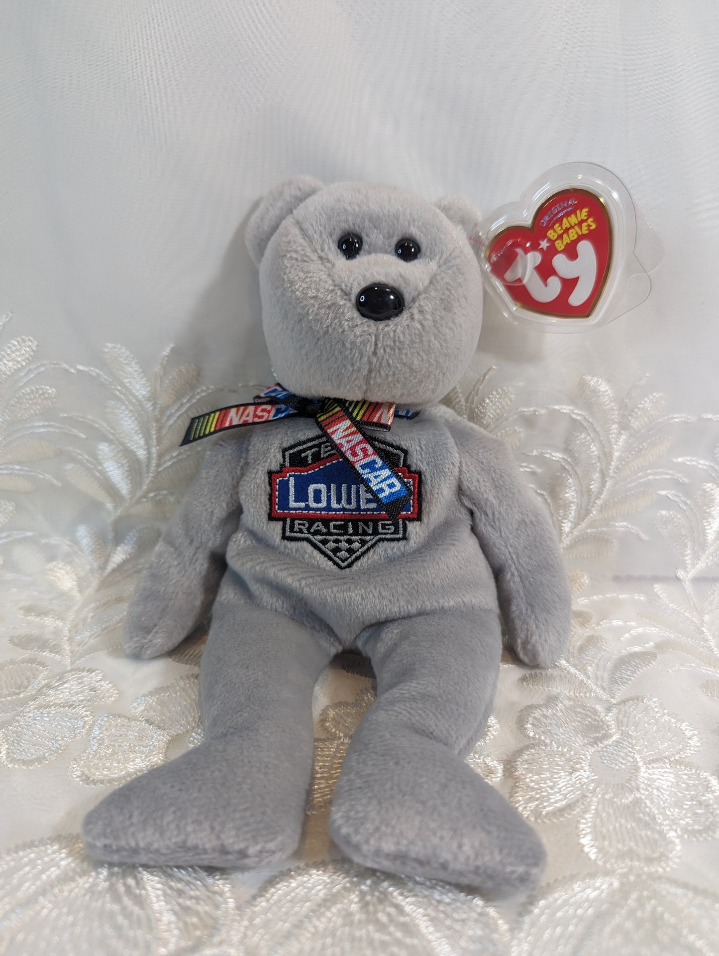 Ty Beanie Baby - Jimmie Johnson #48 the Nascar Bear (8.5 in) - Vintage Beanies Canada