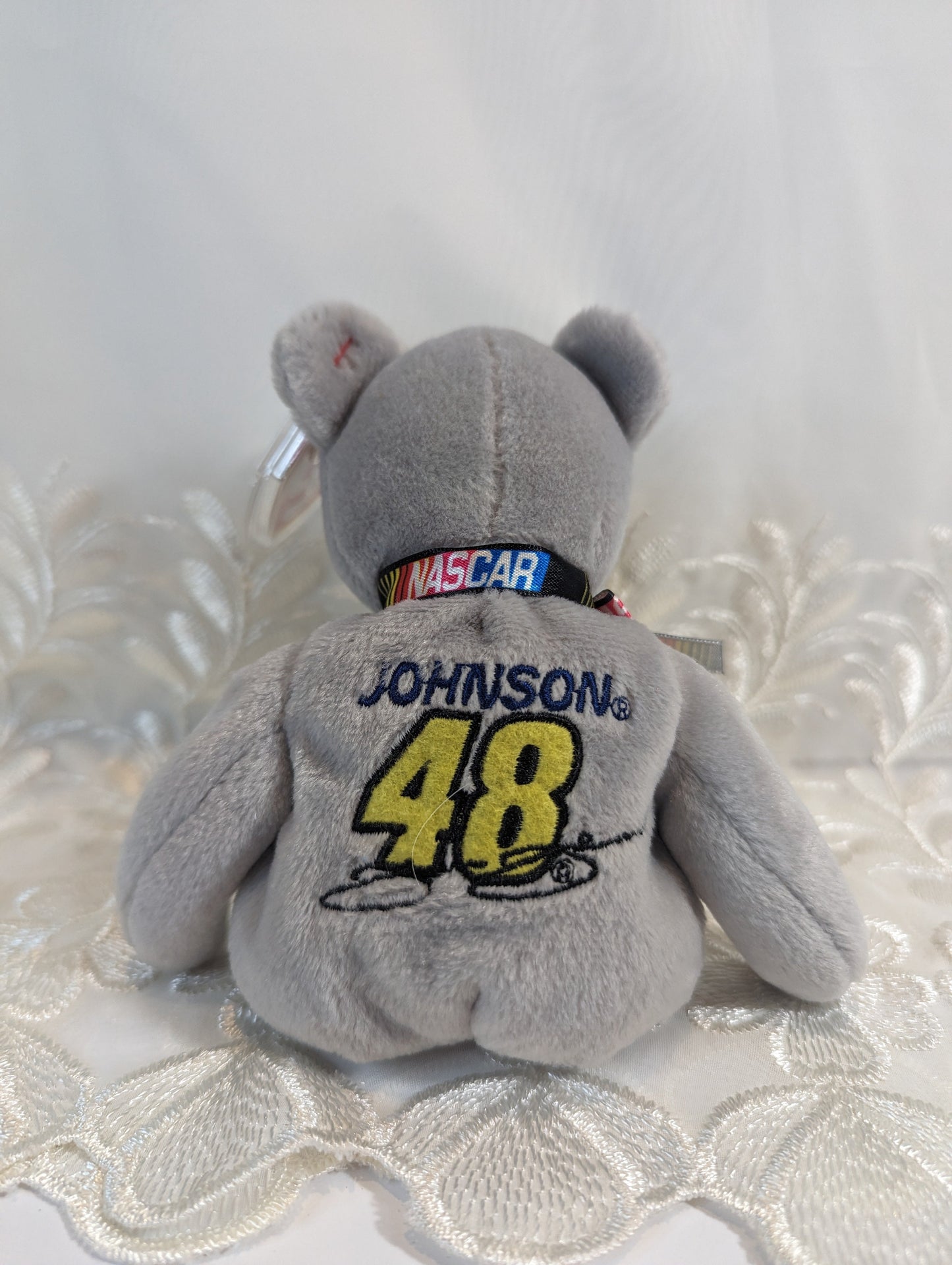 Ty Beanie Baby - Jimmie Johnson #48 the Nascar Bear (8.5 in) - Vintage Beanies Canada