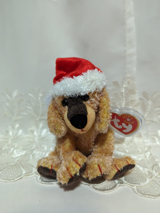 Ty Beanie Baby - Jinglepup The Christmas Dog (6in) Canada Version - Vintage Beanies Canada