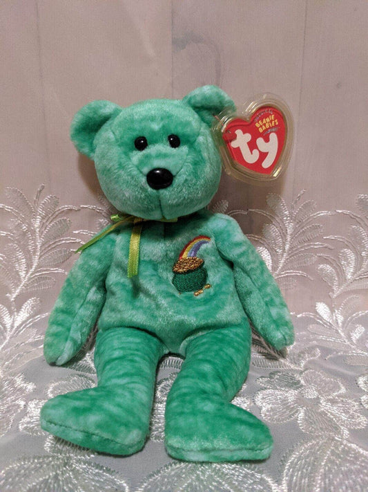 Ty Beanie Baby - Killarney The St Patrick's Day Bear 2003 (8.5in) - Vintage Beanies Canada