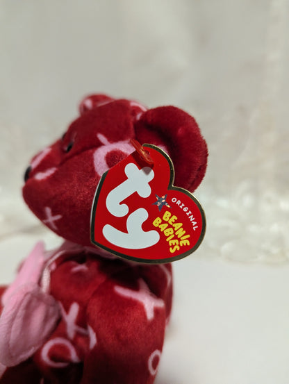 Ty Beanie Baby - Kiss-Kiss The Bear (8.5in) - Vintage Beanies Canada