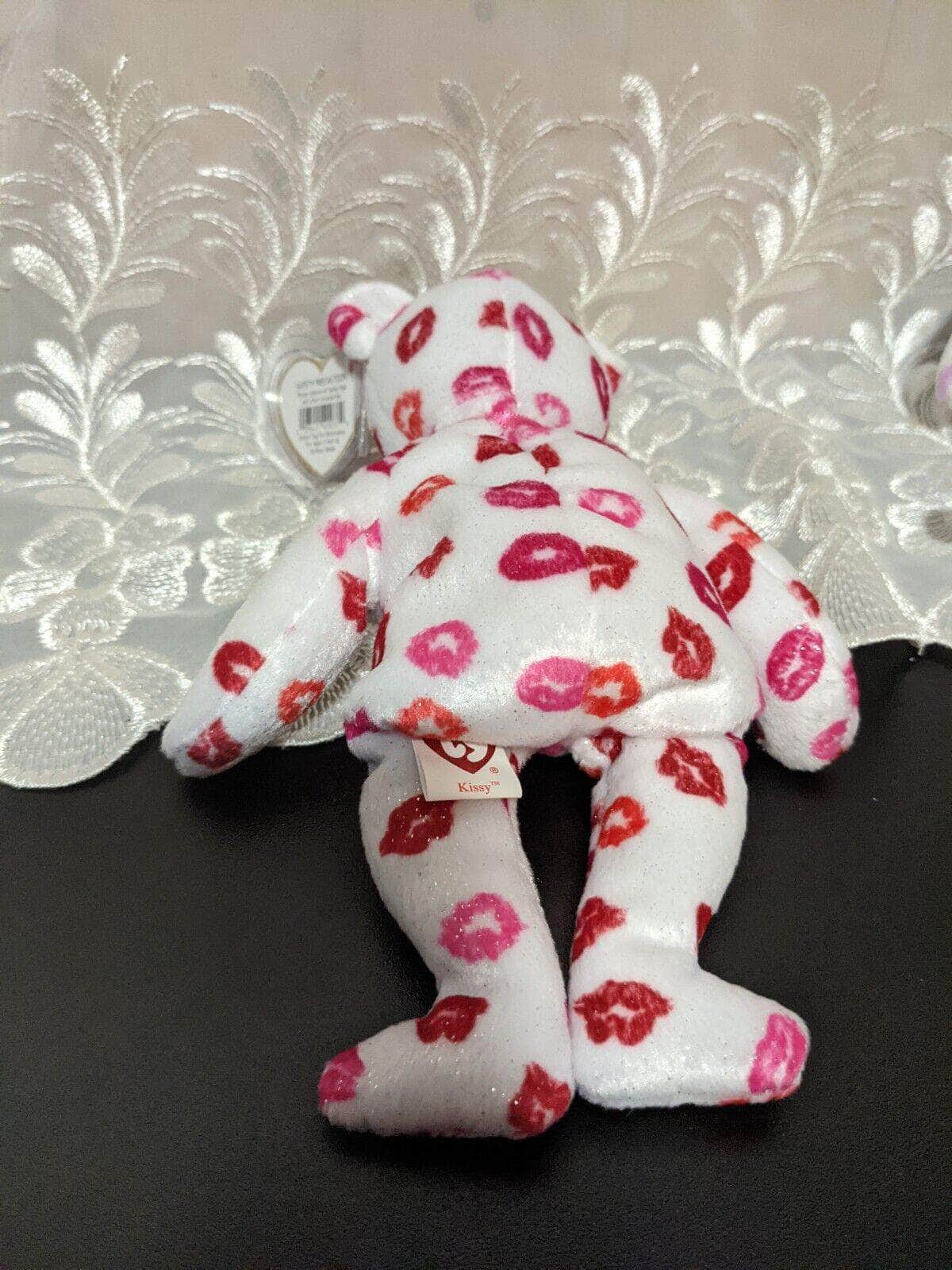 Ty Beanie Baby - Kissy The Valentine's Day Bear (8.5in) - Vintage Beanies Canada