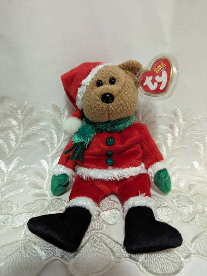 Ty Beanie Baby - Kringle The Bear (8.5in) - Vintage Beanies Canada