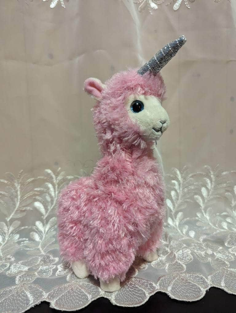 Ty Beanie Baby - Lana The Pink Llama (8.5in) - Vintage Beanies Canada