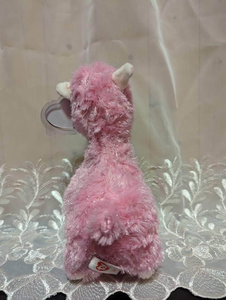 Ty Beanie Baby - Lana The Pink Llama (8.5in) - Vintage Beanies Canada