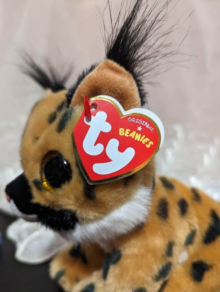 Ty Beanie Baby - Larry The Linx (6in) - Vintage Beanies Canada