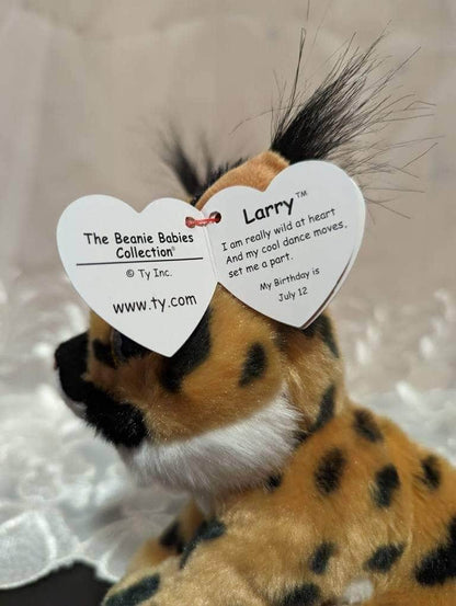 Ty Beanie Baby - Larry The Linx (6in) - Vintage Beanies Canada