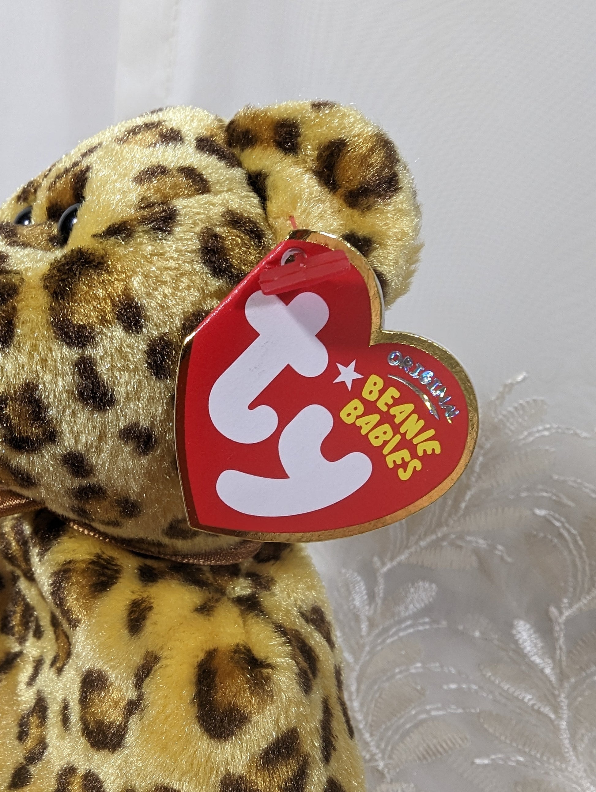 Ty Beanie Baby - Leopold The Bear Rainforest Cafe Exclusive (9in) - Vintage Beanies Canada