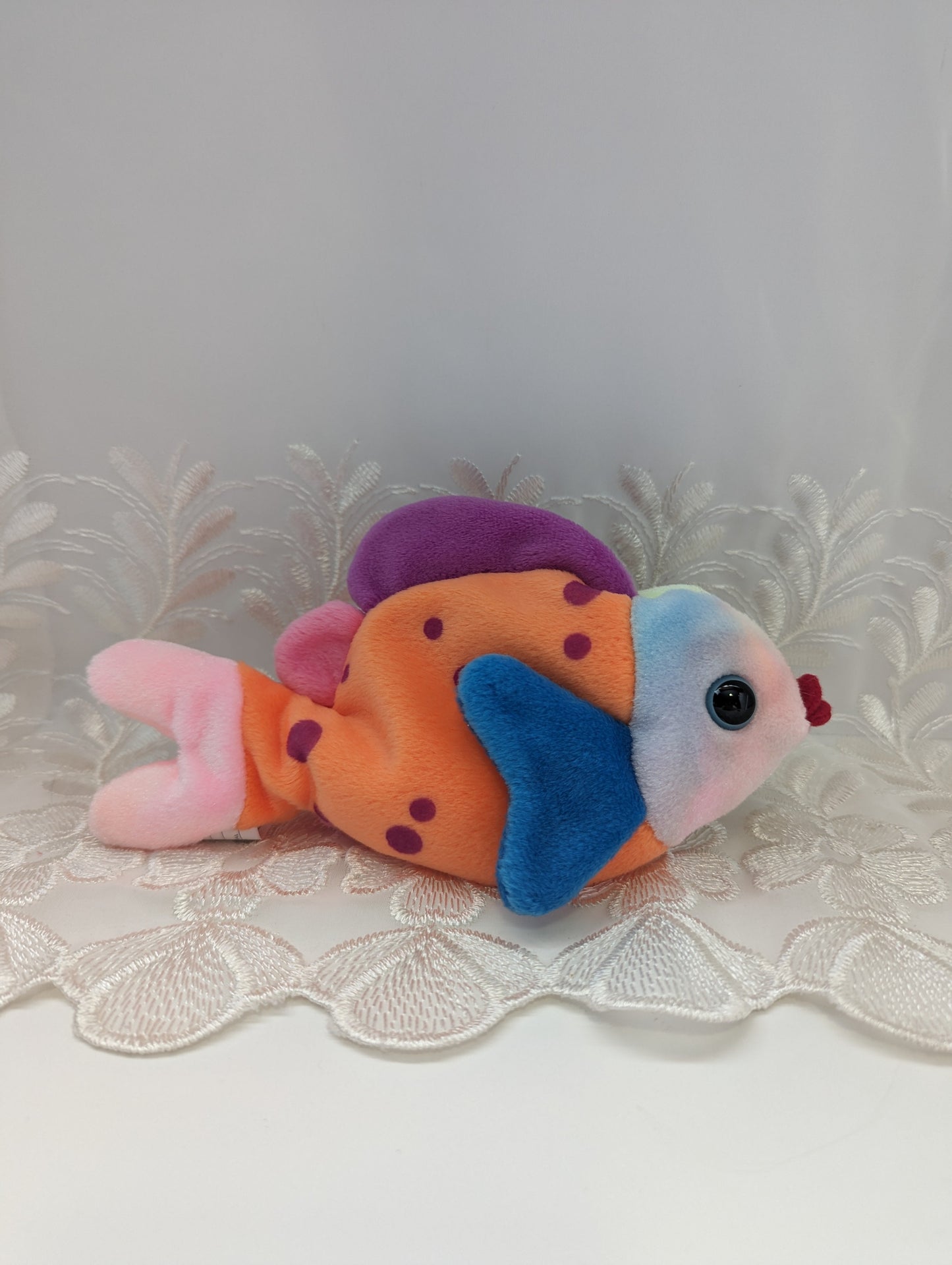 Ty Beanie Baby - Lips The Fish (8in) - Vintage Beanies Canada